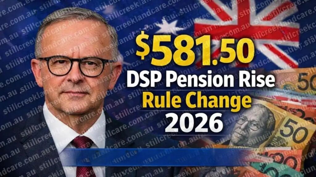 $581.50 DSP Pension Rise Rule Change 2026: Centrelink Payment Dates Updated