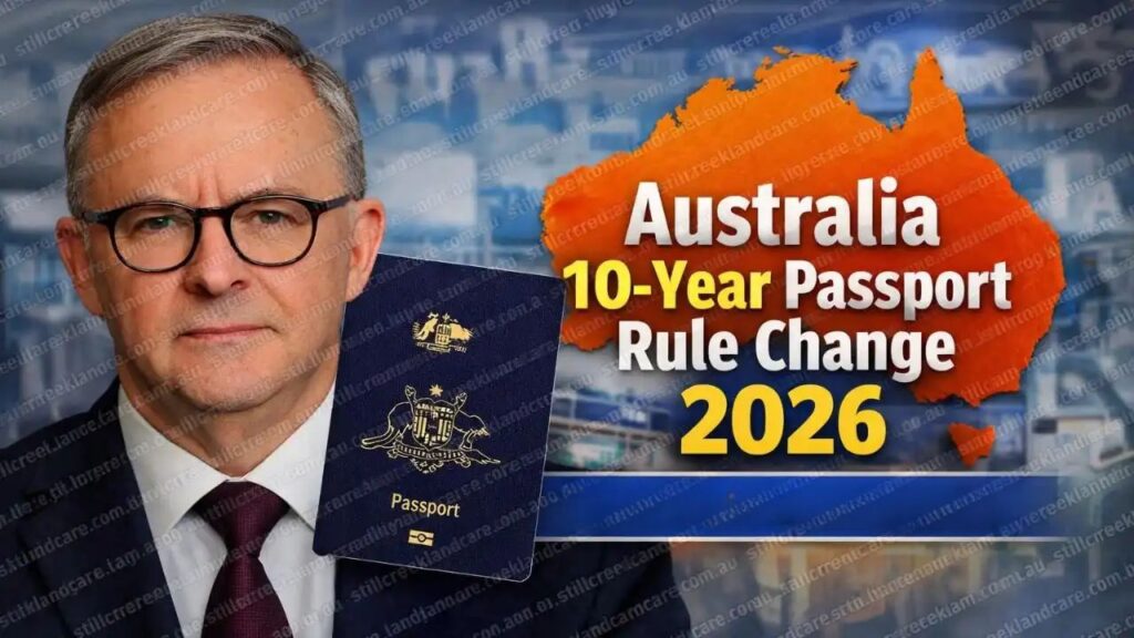 Australia 10-Year Passport Rule Change 2026: What Has Changed for Adults?