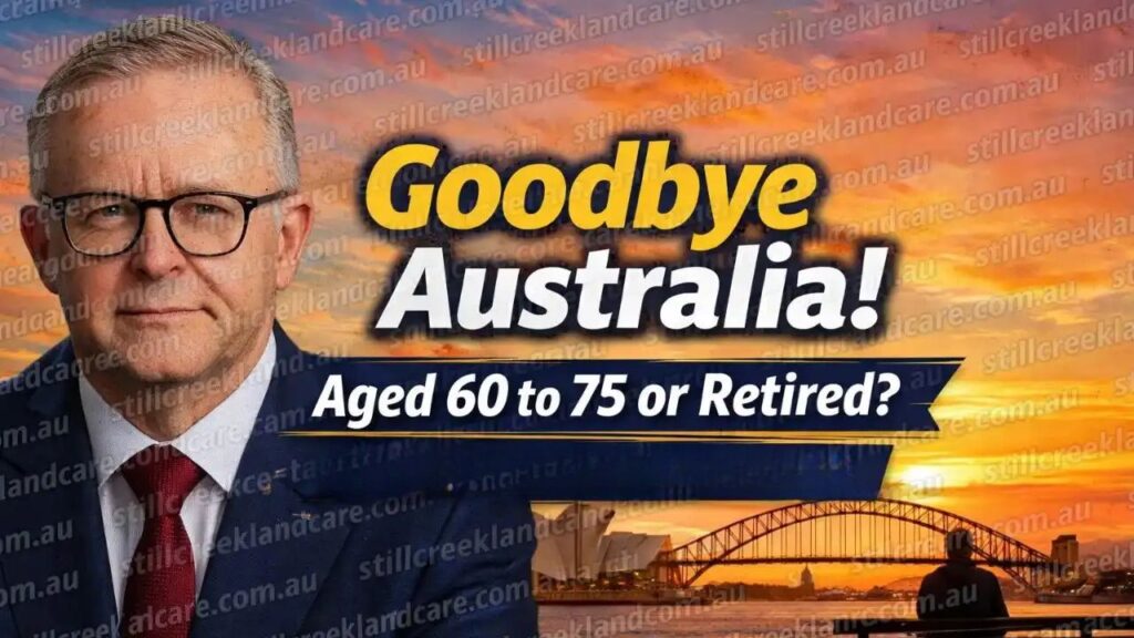 Goodbye Australia Aged 60 to 75 or Retired: What to Know About Pension Changes in 2026
